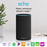 Echo (2nd Generation) - Smart speaker with Alexa - Charcoal Fabric