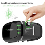 Tepoinn 3D VR Glasses Headset with Adjustable Lens and Strap for 4.0-5.7-Inch Smart Phones (018)