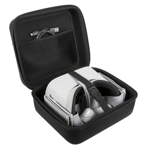 JSVER Gear VR Case Travel Storage Carrying Protective Bag for Samsung Gear VR/Oculus Go Virtual Reality Headset Gamepad Game Controller Kit