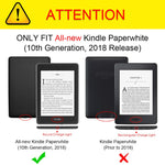 [3-Pack] Fintie Screen Protector for All-New Kindle Paperwhite (10th Generation, 2018 Release), Anti-Glare Screen Protectors Matte Film with Retail Package