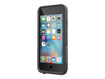 Lifeproof FRĒ SERIES iPhone 6/6s Waterproof Case (4.7" Version) - Retail Packaging - BLACK