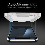 Spigen Tempered Glass Screen Protector [Installation Kit] Designed for iPhone Xs Max (2 Pack)