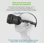 VR Glasses, Virtual Reality Headset, 3D IMAX Movie/Game Viewer Compatible iPhone XR Xs X 8 7 6 S Plus Samsung Galaxy S9 S8 S7 S6 Edge + etc 4.0-6.33" Cellphone