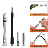 VEUSTAR Screwdriver Set, S2 Steel 60 in 1 with 56 Bits, Precision Magnetic Driver Kit, Professional Repair Tool Kit for Smart Phone/Computer/PC/Glasses/Laptop/Camera/Electronics Devices