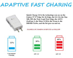 Galaxy S7 S7 Edge S6 S6 Edge LG G2 G3 G4 for Adaptive Fast Charger Micro USB 2.0 Cable Kit (Wall Charger+2 Micro USB Cable+ Fast car Charger) Value Pack 3.0