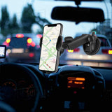 Wireless Car Charger Mount, Ecke 10W Qi Wireless Car Fast Charger Mount Air Vent & Dashboard Phone Gravity Holder Compatible iPhone X/Xs Max/XR/8/8+, Samsung S10/S10+/S9/S9+/S8/S8+