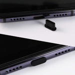 OOTSR Type-C Anti-Dust Plugs and USB C Caps Protectors for Type C Charging Cable Port with SIM Card Tray Eject Pins Compatible for All Type-C Smart-Phones As Samsung S8/S8+/HTC 10/OnePlus6/6T. etc
