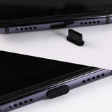 OOTSR Type-C Anti-Dust Plugs and USB C Caps Protectors for Type C Charging Cable Port with SIM Card Tray Eject Pins Compatible for All Type-C Smart-Phones As Samsung S8/S8+/HTC 10/OnePlus6/6T. etc