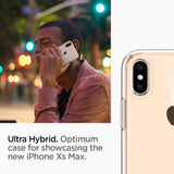 Spigen Ultra Hybrid Designed for Apple iPhone Xs MAX Case (2018) - Crystal Clear