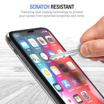 TETHYS Glass Screen Protector Designed for iPhone XS Max (6.5") [Edge to Edge Coverage] Full Protection Durable Tempered Glass for Apple iPhone XS Max Guidance Frame Included (Pack of 3)