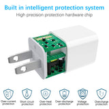iPhone Charger, MFi Certified 2-Pack Charging Cable and USB Wall Adapter Plug Block Compatible iPhone X/8/8 Plus/7/7 Plus/6/6S/6 Plus/5S/SE/Mini/Air/Max/Cases