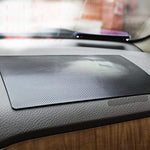 New Anti-Slip Non-Slip Mat Car Dashboard Super Sticky Pad Anti-Slip Gel Pad, Cell Phone Mount Holder Mat by ZhuTook for GPS, Sunglasses, Keys and More (Car Square Pattern, 11"X6.7")