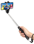 kungfuren Selfie Stick Bluetooth, Professional 50-Hour Long Battery Life, Built-in Remote Camera Shutter Selfie Stick for iPhone 7 Plus All iOS Android Smart Phone