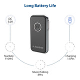 Avantree CK121 V4.1 Bluetooth Receiver for Car and Home Audio, Portable Wireless Audio Adapter 3.5mm Aux for Music Streaming Stereo System, Speaker, Headphones, Hands-Free Car Kit with Microphone