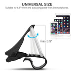 Automobile Installation HUD Smart Phone Global Locator KEKU Adjustable Anti-Skid Support, Safe Driving, Suitable for iPhone X / 8/8plus Samsung Galaxy S8 / S8+ / Note 8 and Most Smart Phones.