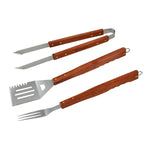 Set utensilios para barbacoa 3 piezas madera, Westinghouse