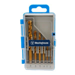 Juego de 6 brocas para metal westinghouse, Westinghouse
