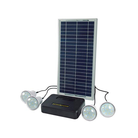 Kit de lámpara con panel solar de 4 luces, Honeywell