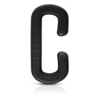 4 Pack 11 mm Pu Leather Foam Face Replacement Face Cover Pad Memory Foam for HTC Vive VR Headset, HTC Vive Accessories, Black