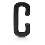 4 Pack 11 mm Pu Leather Foam Face Replacement Face Cover Pad Memory Foam for HTC Vive VR Headset, HTC Vive Accessories, Black