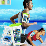 Waterproof Case, WJZXTEK 2 Pack Waterproof Pouch Dry Bag Outdoor Activities Sport Case with Armband Neck Strap Luminous Ornament Perfect for Swimming Protect iPhone Xs XR X 8 8 Plus 7 7Plus 6s Etc