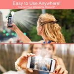 Selfie Light Ring,Juhefa Clip-on LED Camera Light,Rechargeble & 3-Levels Brightness Photography Light Compatible with iPhone, iPad, Sumsung Galaxy,Cell Phone,Laptop (White,1 Pack)