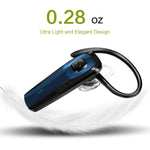 TOORUN M26 Bluetooth Headset V4.1 with Noise Cancelling Mic - Blue