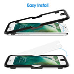 JETech Screen Protector for Apple iPhone 8 Plus, iPhone 7 Plus, iPhone 6s Plus, iPhone 6 Plus, 5.5-Inch, Tempered Glass Film with Easy-Installation Tool, 2-Pack