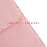 WALNEW 6" Kindle Sleeve for Kindle 4/5/Kindle Touch/Kindle Paperwhite/Kindle Paperwhite 10th, 2018/Kindle Voyage Protective Insert Sleeve Case Bag, Pink