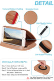 Bosynoy Phone Holder for Car, GPS Holder for Car Dashboard, Universal Car Phone Mount Compatible for Smart Cell Phones -Brown