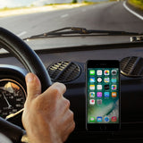 Maxboost Magnetic Car Mount, (3-Pack) Universal Flat Stick-on Dashboard Holder +Metal Plate/ADH-Tape for Phone iPhone X, iPhone 8 7 Plus,Galaxy s8 Note,HTC,Pixel,LG G6,GPS,Phablet (Work w/Most Case)