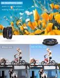 Phone Camera Lens, [2019 Latest Version] AOMAIS 9 in 1 Phone Lens Kit, 18X Zoom Telephoto Lens|Super Wide Angle Lens|Macro Lens|Fisheye Lens|2X Telephoto Lens|CPL, Compatible with iPhone X XS & More