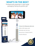 Premium 5-In-1 Bluetooth Selfie Stick For iPhone X XR XS 10 8 7 6 5, Samsung Galaxy S10 S9 S8 S7 S6 S5, Android - Selfie Sticks (Powered by USA Technology) - No Apps No Downloads No Batteries Required