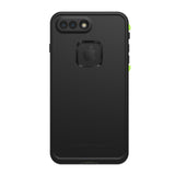 Lifeproof FRĒ SERIES Waterproof Case for iPhone 8 Plus & 7 Plus (ONLY) - Retail Packaging - NIGHT LITE (BLACK/LIME)