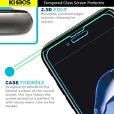 KHAOS Screen Protector For All New Kindle Paperwhite 4 2018 Screen Protector, [High Definition] [Bubble Free] Tempered Glass Screen Protector for All-New Kindle Paperwhite 4 6.0'' 2018 10th Generation