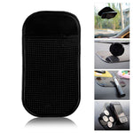 Funrarity Magic Anti-slip Non-slip Mat Car Dashboard Adhesive Mat Sticky Pad for Cell Phone Cd Electronic Devices Phone Pad Black (Pack of 5)