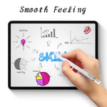 MEKO 1.6mm Fine Tip Active Digital Stylus Pen with Universal Fiber Tip 2-in-1 Perfect for Drawing and Handwriting Compatible with Apple iPad iPhone and Andriod Touchscreen Cellphones, Tablets-White