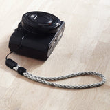 Ringke Lanyard Wrist Strap Compatible with Cellphone, Phone Cases, Keys, Cameras & ID MP3 QuickCatch Adjustable String [Checkered Gray] [2 Pack]
