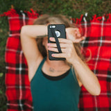 Phone Loops Phone Grip Finger Strap Accessory for Mobile Cell Phone (Black)