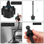 Car Cup Phone Holder&Gravity Air Vent Wireless Car Mount,[10W Qi Fast Charge] Universal Car Charger Compatible for Samsung Galaxy S10e/S10/S9/Note9,iPhone X/XR/XS Max,Huawei P30 Pro,QI-Enabled Phone