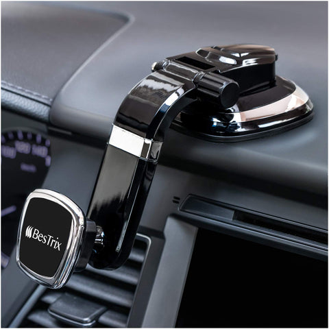 Magnetic Dashboard Smartphone Car Mount, Phone Holder Compatible with All Smartphones by Bestrix