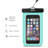 JOTO Universal Waterproof Pouch Cellphone Dry Bag Case for iPhone XS Max XR XS X 8 7 6S Plus, Samsung Galaxy S9/S9 +/S8/S8 +/Note 8 6 5 4, Pixel 3 XL Pixel 3 2 HTC LG Sony MOTO up to 6.0" –Green