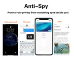 [2 Packs] iPhone Xs Max Privacy Screen Protector, Wblili Anti Spy Anti-Glare Tempered Glass [Scratch Proof ] [Bubble Free] Film Compatible iPhone Xs Max 6.5 Inch (2018)