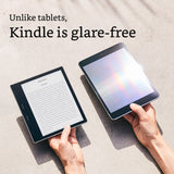 Kindle Oasis E-reader - Graphite, 7" High-Resolution Display (300 ppi), Waterproof, Built-In Audible, 8 GB, Wi-Fi - Includes Special Offers