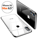 TORRAS Crystal Clear iPhone Xs Max Case, Soft TPU Thin Cover Slim Gel Phone Case for iPhone Xs Max 6.5" (2018) - Crystal Clear