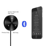 AUKEY Bluetooth Receiver Car Kit with 3-Port USB Car Charger, Magnetic Base, and Built-In Microphone for iPhones, Samsung Phones, Tablets, and More