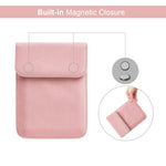 WALNEW 6" Kindle Sleeve for Kindle 4/5/Kindle Touch/Kindle Paperwhite/Kindle Paperwhite 10th, 2018/Kindle Voyage Protective Insert Sleeve Case Bag, Pink