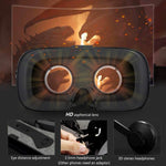 VeeR VR Falcon Headset, Universal Virtual Reality Goggles to Comfortable Watch 360 Movies for Android, Samsung Galaxy S9 & Note 9, Huawei and iPhone XR & Xs Max