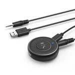 Roav Bluetooth Receiver, by Anker, with Bluetooth 4.1, CSR Bluetooth Chip, Noise-Cancellation, Integrated Mic for Hands-Free Calling, AUX-Out Port, and a USB Charging Port