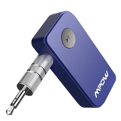 Mpow BH044 Bluetooth Receiver, Wireless Bluetooth 4.1 Car Adapter & Bluetooth Car Aux Adapter for Music Streaming Sound System, Hands-Free Bluetooth Car Kits for Home/Car Audio Stereo System